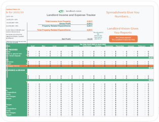 Rental income and expense tracker